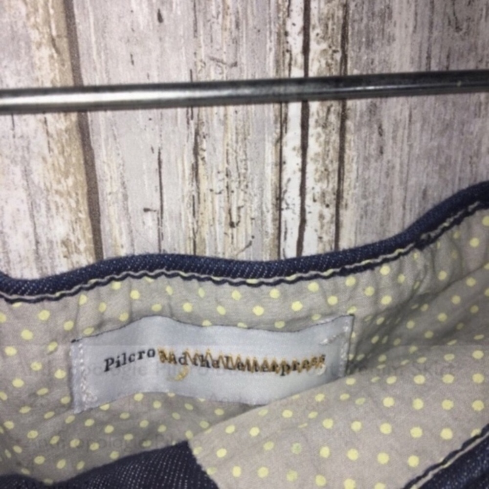Anthropologie Pilcro Button Front Denim Skirt - Picture 4 of 4